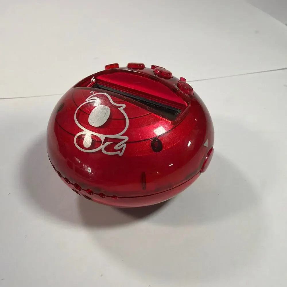 Radica 20Q 20 Questions Electronic Handheld Game Red 2005 No Power For Parts